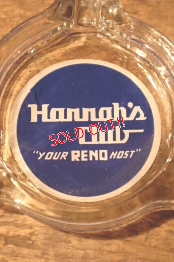 画像1: dp-241106-103 Hannah's Club / Vintage Ashtray