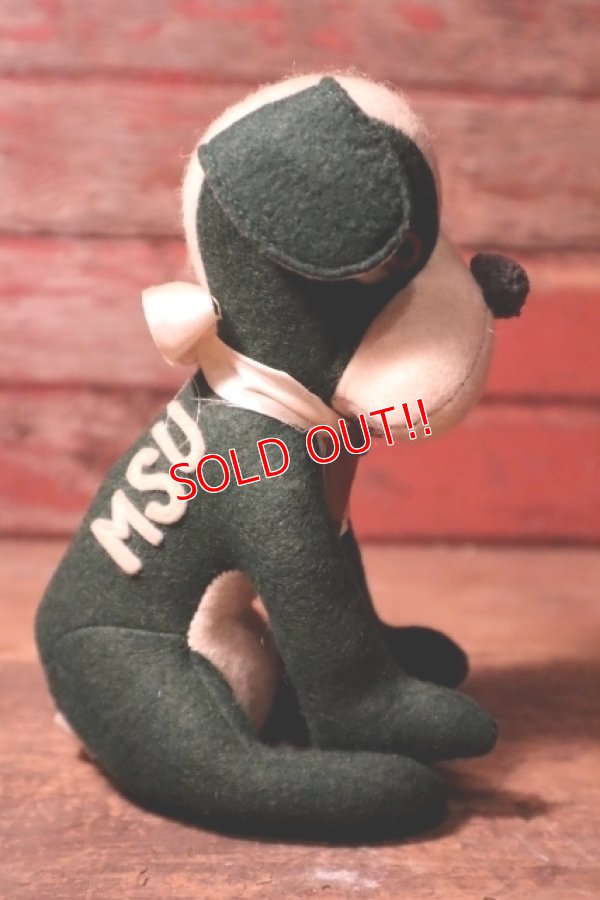 画像4: ct-250107-11 Collegiate 1950's College Mascot Doll "MSU" Mugsie