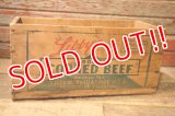 dp-241106-02 Libby McNeill & Libby Corned Beef 1950's Wood Box