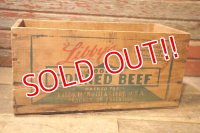 dp-241106-02 Libby McNeill & Libby Corned Beef 1950's Wood Box