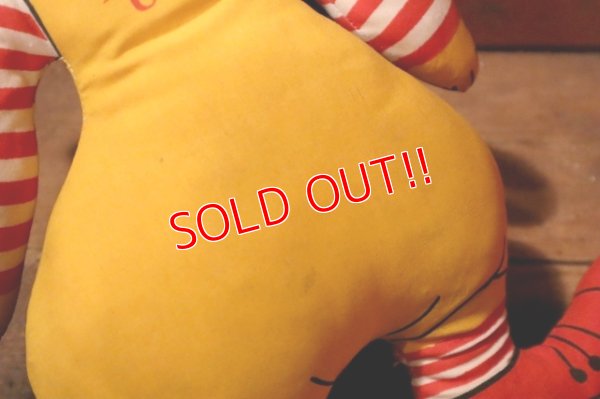 画像10: ct-241230-03 McDonald's / Ronald McDonald 1970's Pillow Doll