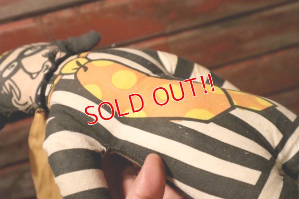 画像4: ct-241225-12 McDonald's / the Hamburglar 1970's Pillow Doll