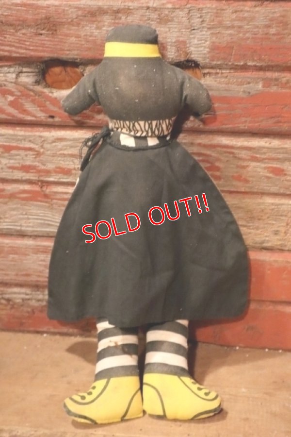 画像7: ct-241225-12 McDonald's / the Hamburglar 1970's Pillow Doll