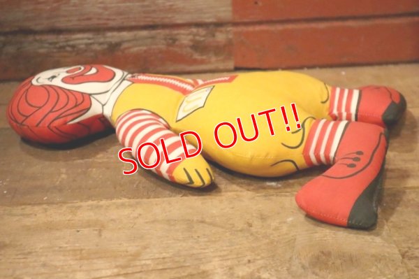 画像4: ct-241230-03 McDonald's / Ronald McDonald 1970's Pillow Doll