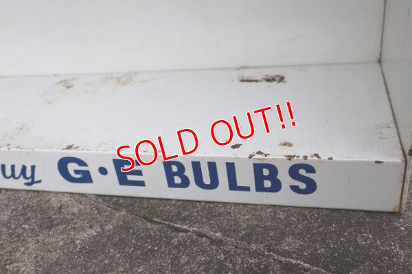 画像5: dp-241225-08 GENERAL ELECTRIC / LIGHT BULBS METAL RACK