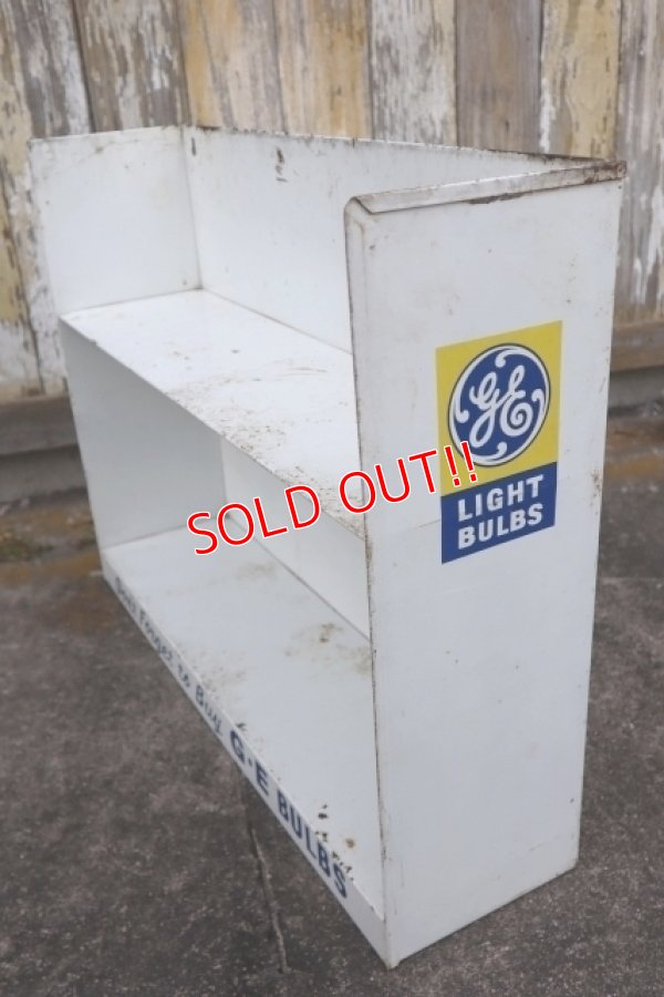 画像2: dp-241225-08 GENERAL ELECTRIC / LIGHT BULBS METAL RACK