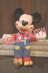 ct-241225-15 【JUNK】Mickey Mouse / MATTEL 1989 LEARN-TO-DRESS Plush Doll