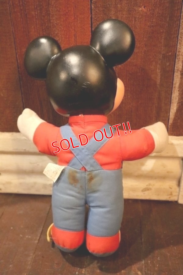 画像9: ct-241225-15 【JUNK】Mickey Mouse / MATTEL 1989 LEARN-TO-DRESS Plush Doll