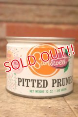 dp-241106-51 Sunsweet PITTED PRUNES / Vintage Tin Can