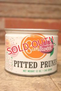 dp-241106-51 Sunsweet PITTED PRUNES / Vintage Tin Can
