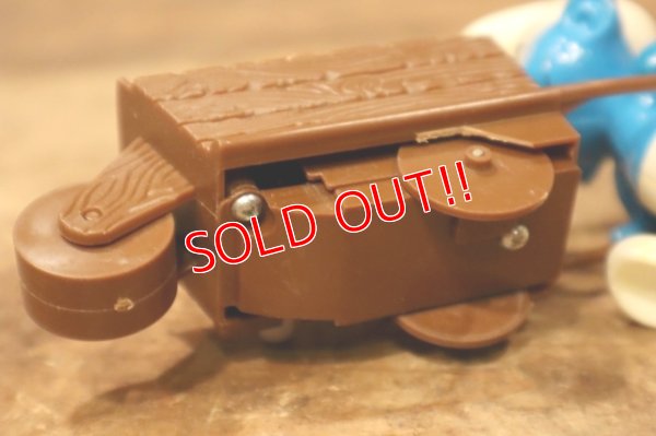 画像8: ct-110208-04 Smurf / gloob 1980's Wind-Up Toy "WORK PALS"