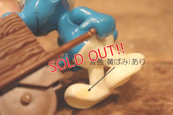 画像6: ct-110208-04 Smurf / gloob 1980's Wind-Up Toy "WORK PALS"