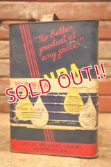 dp-240508-38 CATO OIL AND GREASE COMPANY / WANDA TOP LUBE 1940's-1950's ONE U.S. GALLON CAN