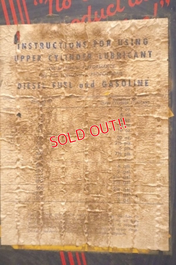 画像5: dp-240508-38 CATO OIL AND GREASE COMPANY / WANDA TOP LUBE 1940's-1950's ONE U.S. GALLON CAN