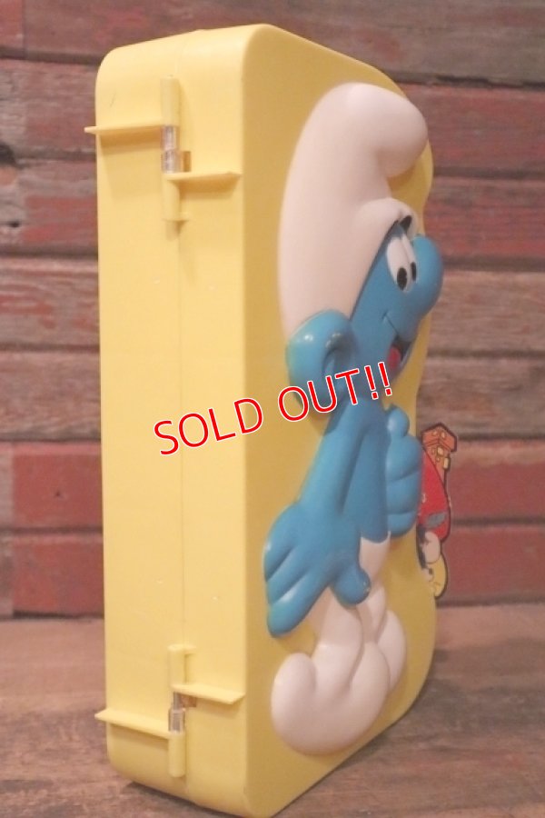 画像6: ct-241008-67 Smurf / 1983 Collector's Figurine Carrying Case