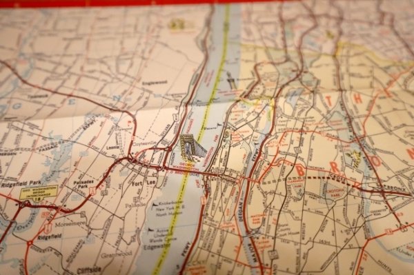 画像11: dp-240605-06 Esso / 1958 Road Map "New York City and vicinity Long Island"