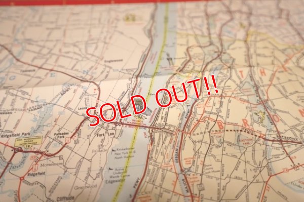 画像11: dp-240605-06 Esso / 1958 Road Map "New York City and vicinity Long Island"