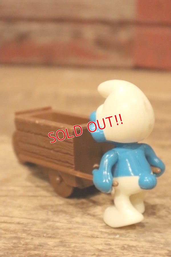 画像4: ct-110208-04 Smurf / gloob 1980's Wind-Up Toy "WORK PALS"