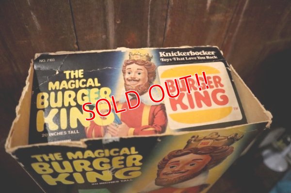 画像17: ct-241230-11 BURGER KING / Knickerbocker 1980's The Magical Burger King Doll