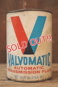 dp-190401-09 VALVOMATIC / 1960's Automatic Transmission Fluid One U.S. Quart Can