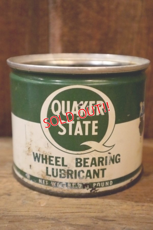 画像1: dp-230901-120 QUAKER STATE / WHEEL BEARING LUBRICANT One Pound Can