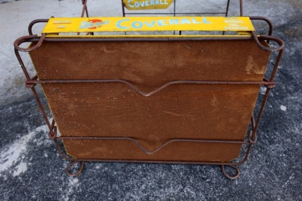 画像11: dp-240508-35 Warp's COVERALL 1950's Metal Wire Display Rack