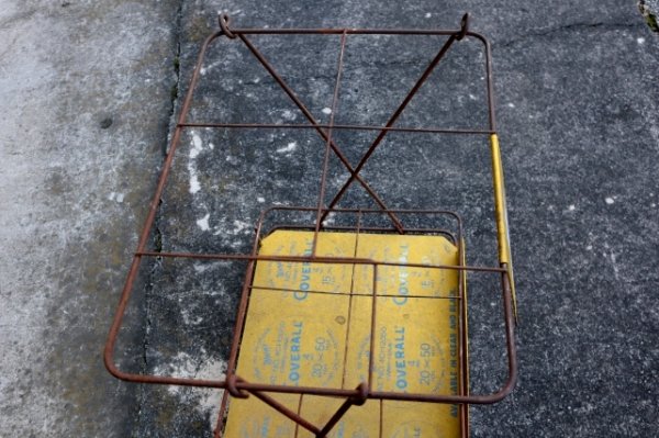 画像5: dp-240508-35 Warp's COVERALL 1950's Metal Wire Display Rack