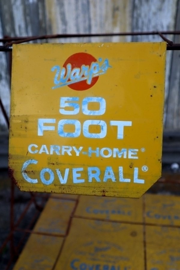 画像2: dp-240508-35 Warp's COVERALL 1950's Metal Wire Display Rack