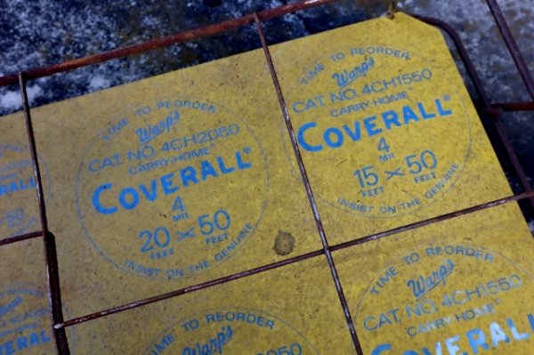 画像8: dp-240508-35 Warp's COVERALL 1950's Metal Wire Display Rack