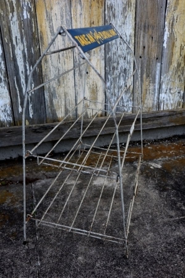 画像5: dp-240911-70 Unknown "TAKE AN Eagle PLAYBALL HOME" Wire Rack