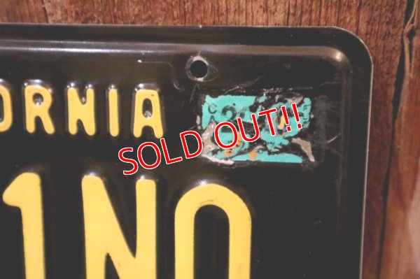 画像3: dp-241106-33 License Plate 2020's CALIFORNIA 1960's LEGACY "G161NO" Set