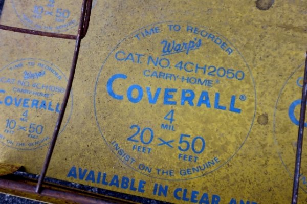 画像9: dp-240508-35 Warp's COVERALL 1950's Metal Wire Display Rack