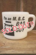 kt-241230-01 FEDERAL / 1960's-1970's I'm a M.B.C. BAD GUY Mug