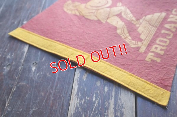 画像4: dp-241106-25 U.S.C.(University of Southern California) TROJANS Vintage Pennant