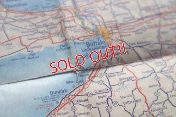 画像9: dp-240605-06 SHELL / 1950's Road Map "NORTH ATLANTIC STATES"