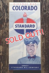 dp-240605-06 STANDARD / 1950's Road Map "COLORADO"