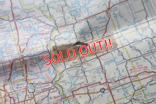 画像4: dp-220301-21 TEXACO / 1960's Road Map "MINNESOTA"