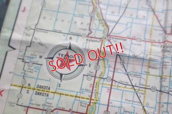 画像3: dp-220301-21 TEXACO / 1960's Road Map "MINNESOTA"