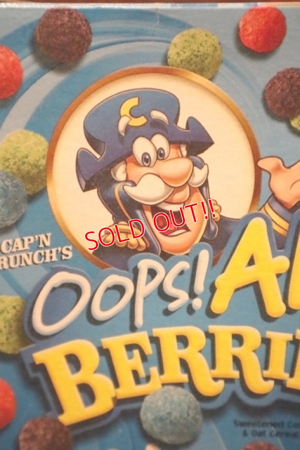 画像2: nt-250204-01 Quaker Oats / CAP'N CRUNCH'S Oops! All BERRIES 2016 Cereal Box