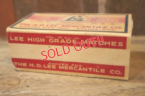 画像4: dp-250205-77 THE H.D. LEE MERCANTILE CO. LEE HIGH GRADE MATCHES BOX