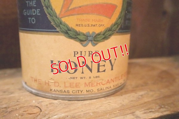 画像3: dp-250205-77 THE H.D. LEE MERCANTILE CO. PURE HONEY CAN