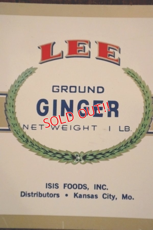 画像3: dp-250205-77 LEE ISIS FOODS GROUND GINGER