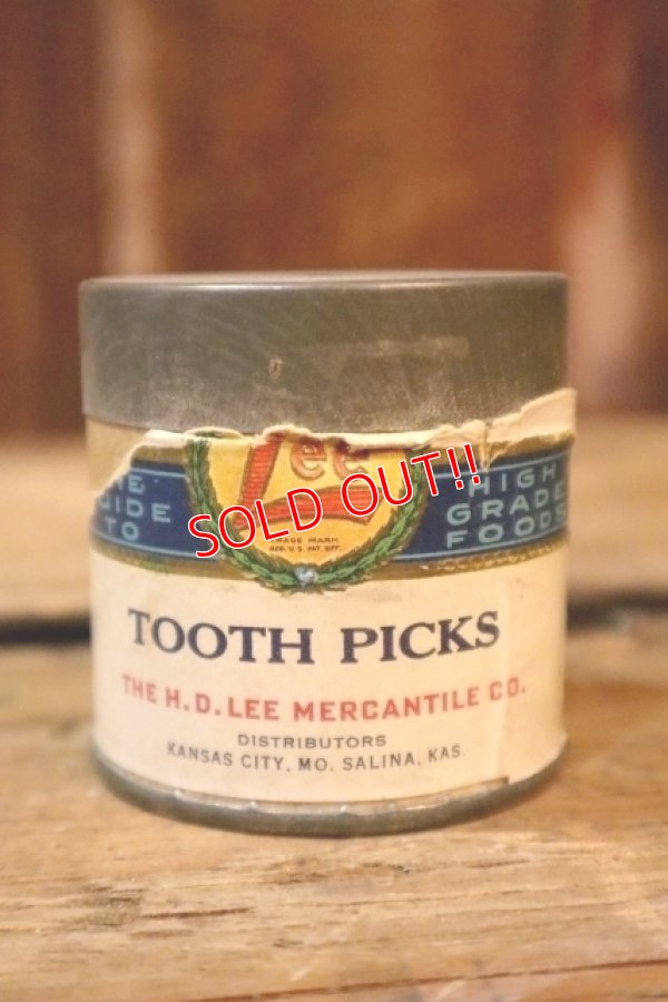画像3: dp-250205-77 THE H.D. LEE MERCANTILE CO. TOOTH PICKS