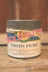 dp-250205-77 THE H.D. LEE MERCANTILE CO. TOOTH PICKS