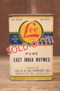 dp-250205-77 THE H.D. LEE COMPANY PURE EAST INDIA NUTMEG CAN