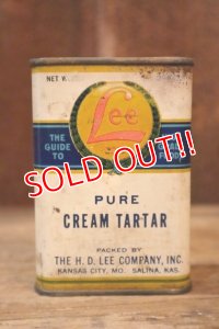 dp-250205-77 THE H.D. LEE COMPANY PURE CREAM TARTAR CAN