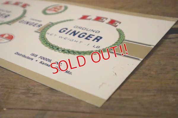 画像7: dp-250205-77 LEE ISIS FOODS GROUND GINGER