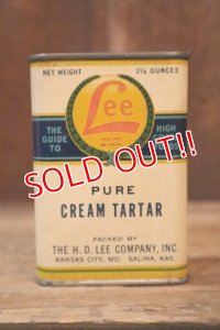 dp-250205-77 THE H.D. LEE COMPANY PURE CREAM TARTAR CAN