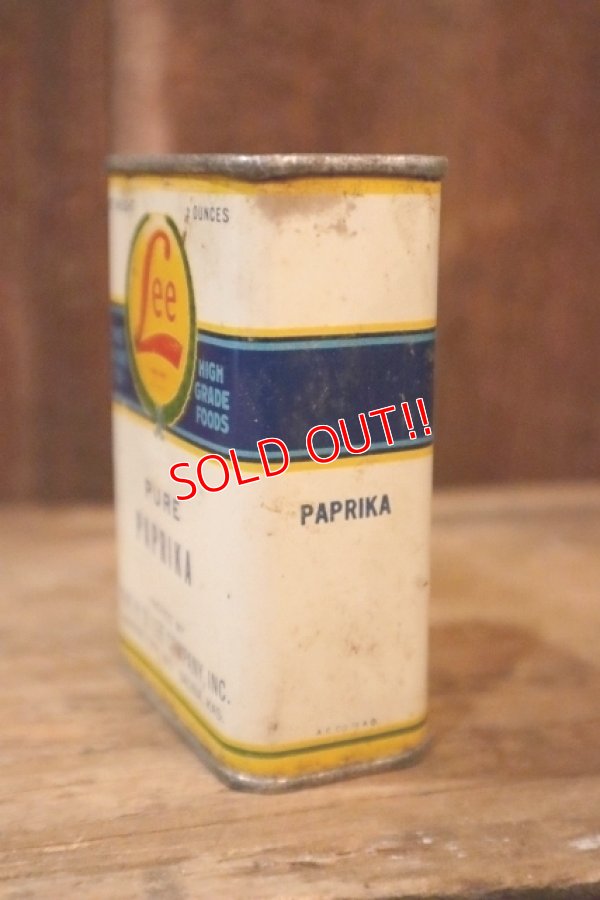 画像3: dp-250205-77 THE H.D. LEE COMPANY PURE PAPRIKA CAN