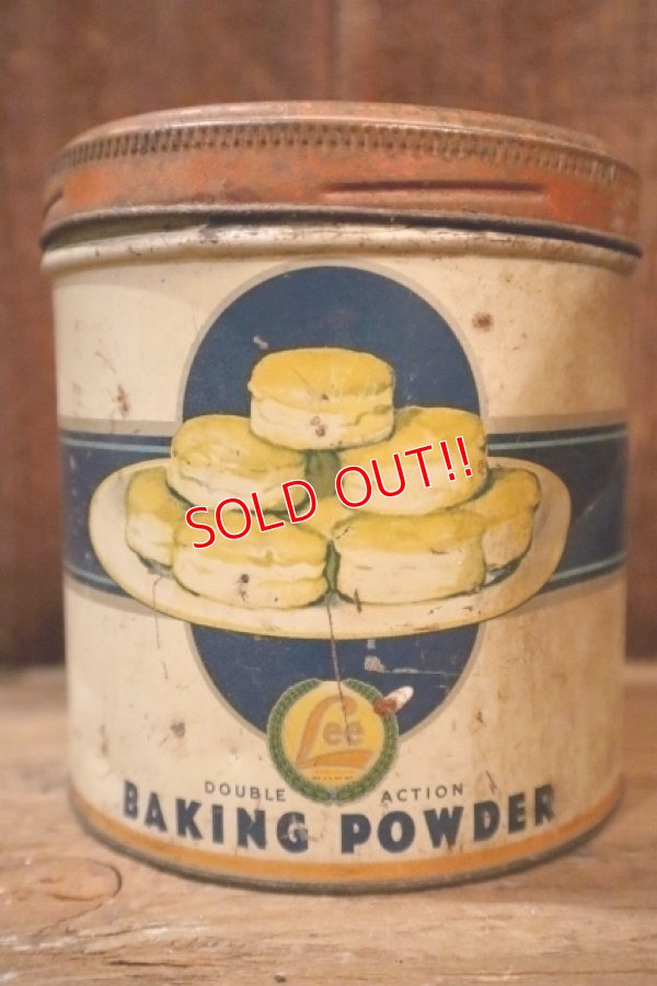 画像3: dp-250205-77 THE H.D. LEE MERCANTILE CO. BAKING POWDER CAN